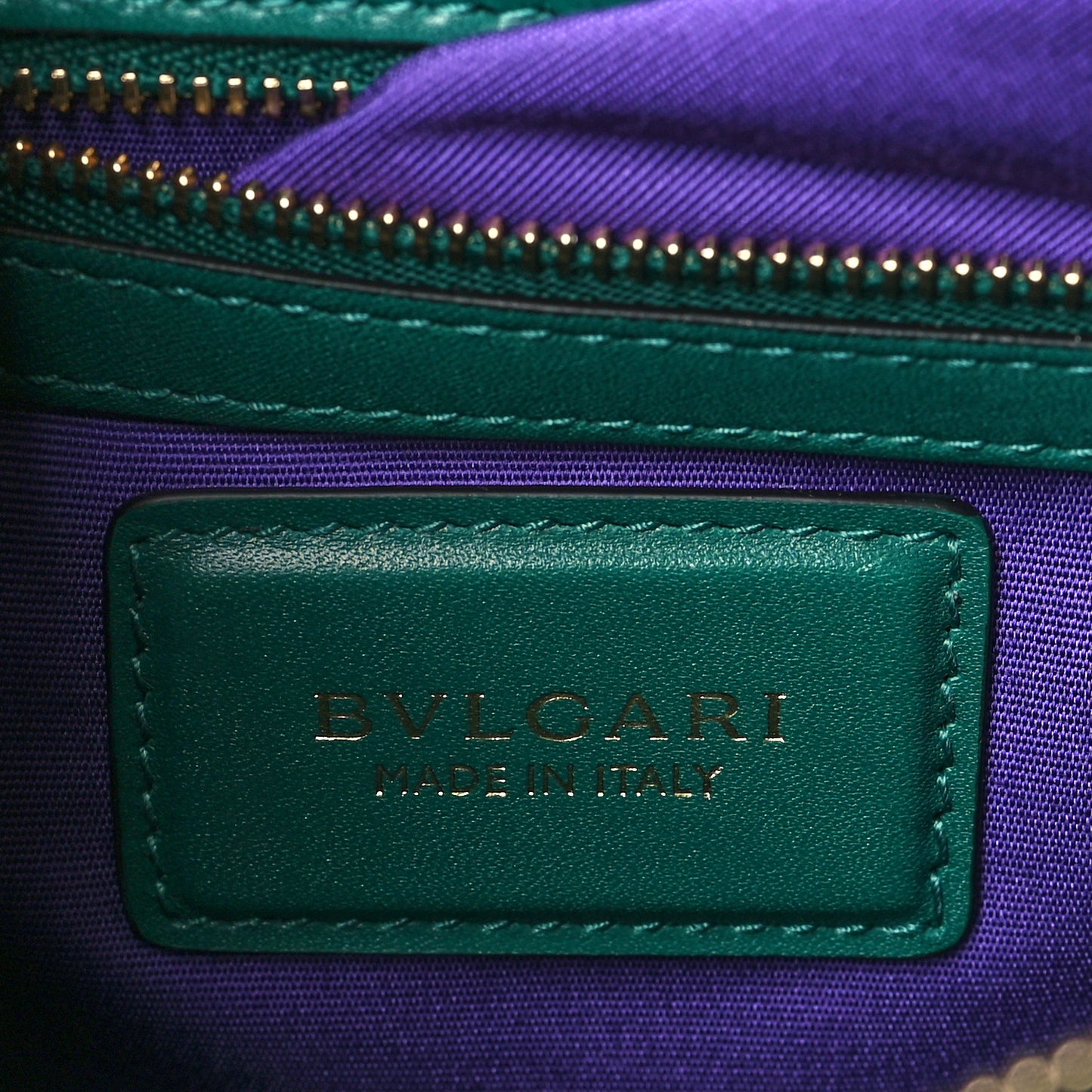 Calfskin Serpenti Forever Shoulder Bag Emerald Green