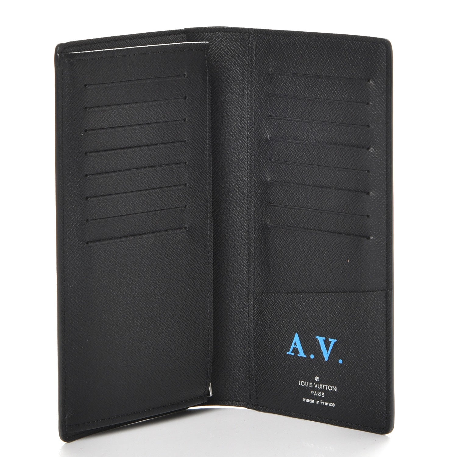 Louis Vuitton Monogram Eclipse Brazza Wallet 5 of 8
