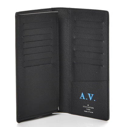 Louis Vuitton Monogram Eclipse Brazza Wallet 5 of 8