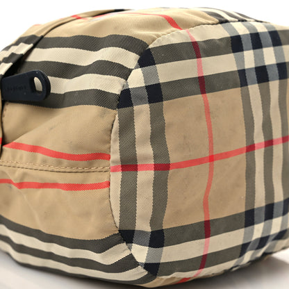 Burberry Econyl Icon Stripe Phoebe Drawcord Pouch Archive Beige 5 of 11