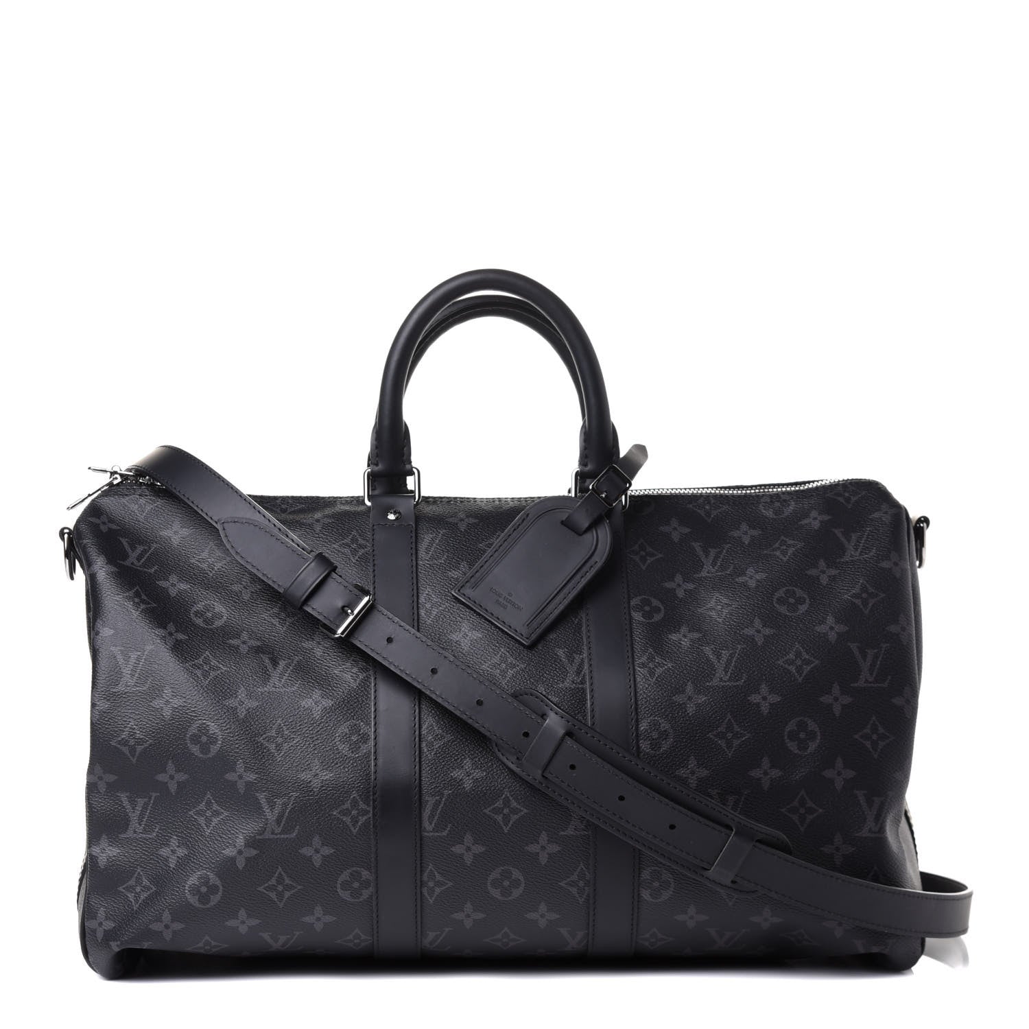 Louis Vuitton Monogram Eclipse Keepall Bandouliere 45 1 of 9