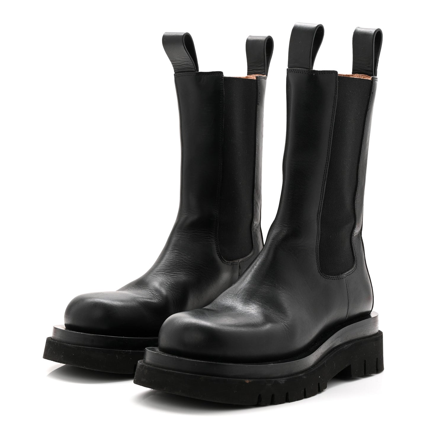 Calfskin The Lug Chelsea 55mm Boots 35.5 Black