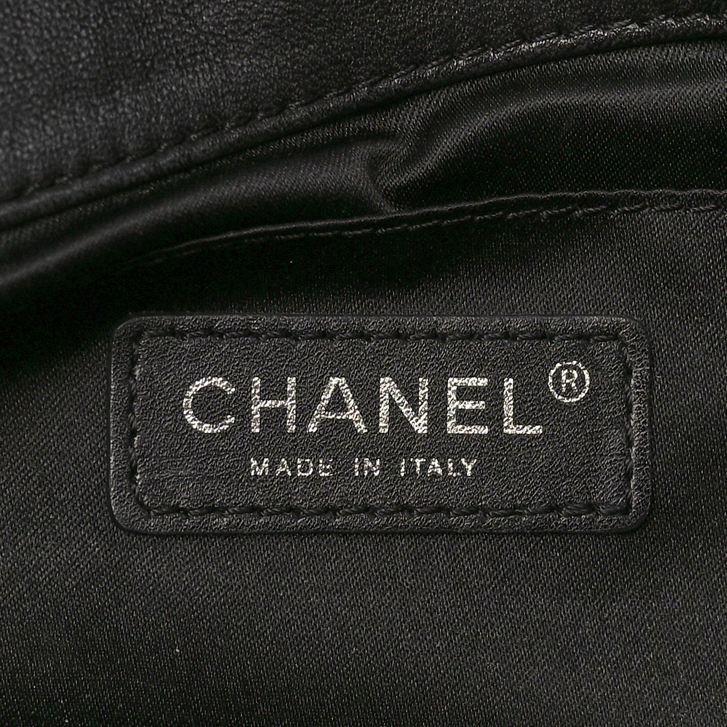 Chanel Lambskin Quilted Chanel 3 Accordion Flap Bag Black 6 of 10