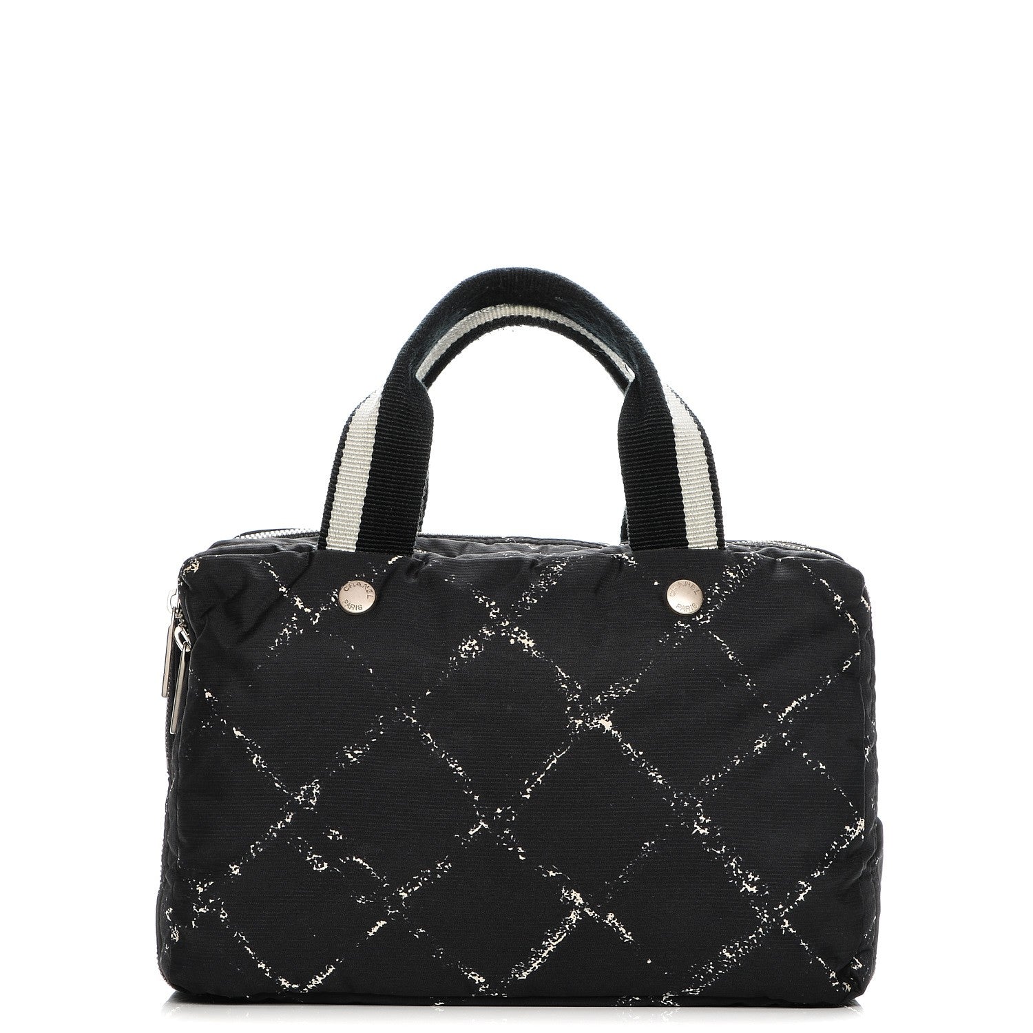 Chanel Nylon Travel Small Toiletry Tote Black 1 of 12