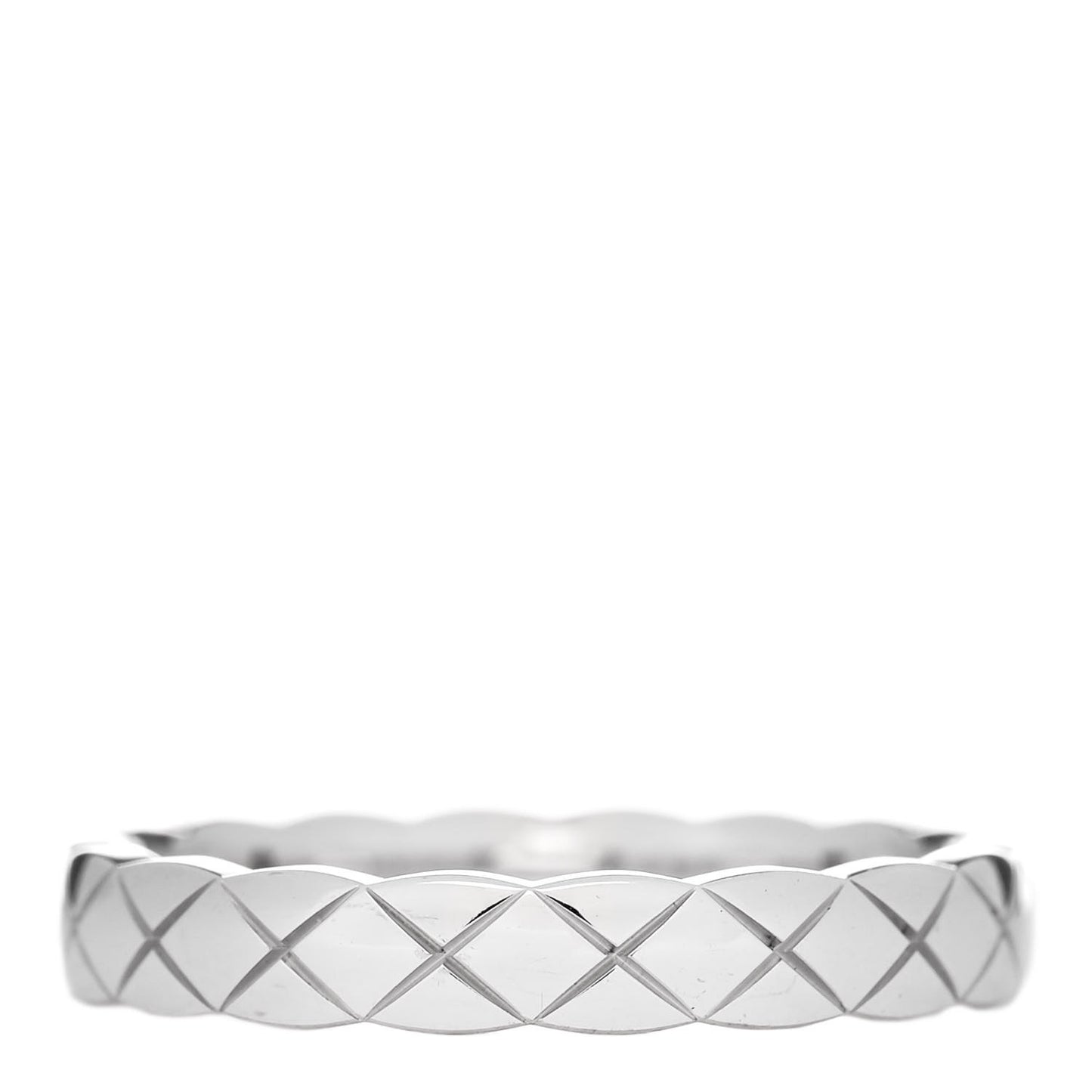18K White Gold Mini Coco Crush Ring 52 6