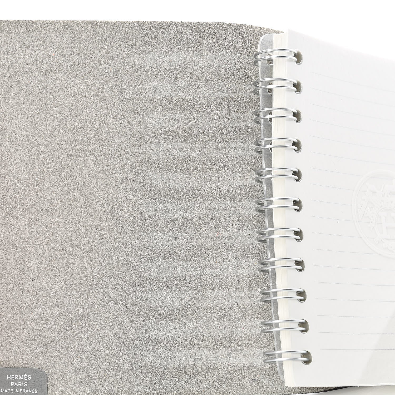 Hermes Togo Ulysse PM Agenda Cover Gris Mouette 8 of 8