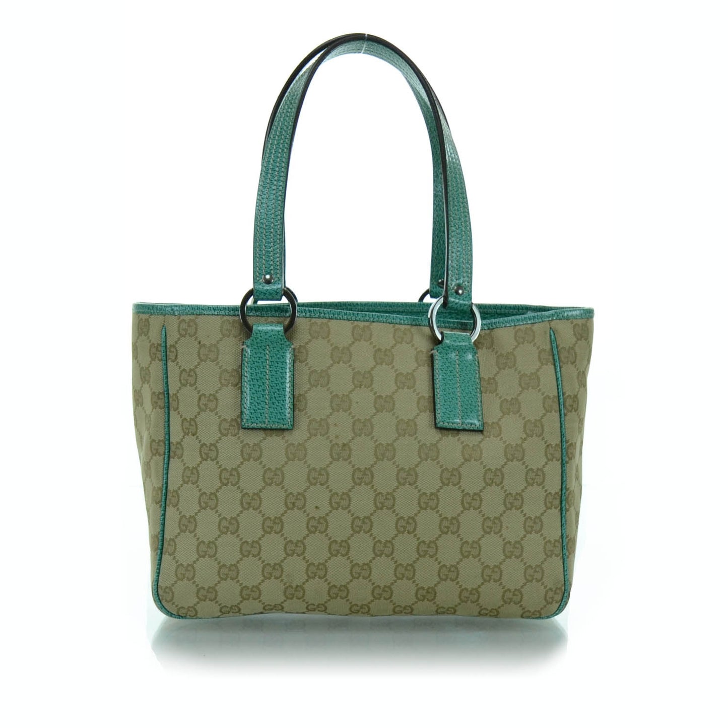 Monogram Tote Green