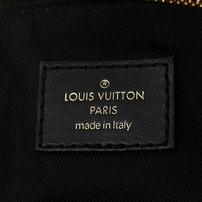 Louis Vuitton Damier Ebene Odeon Tote MM Black 6 of 9