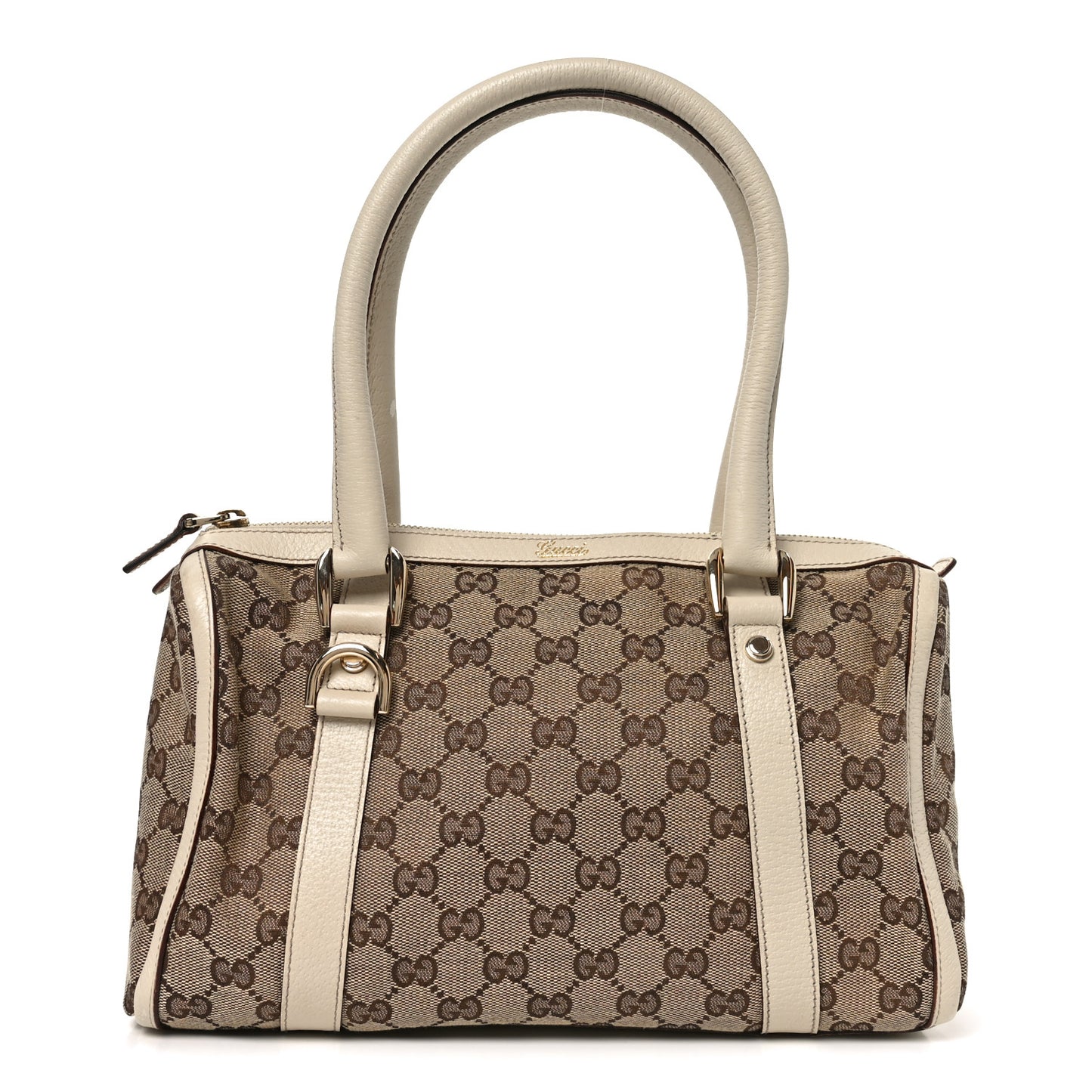Monogram Small Abbey Boston Off White