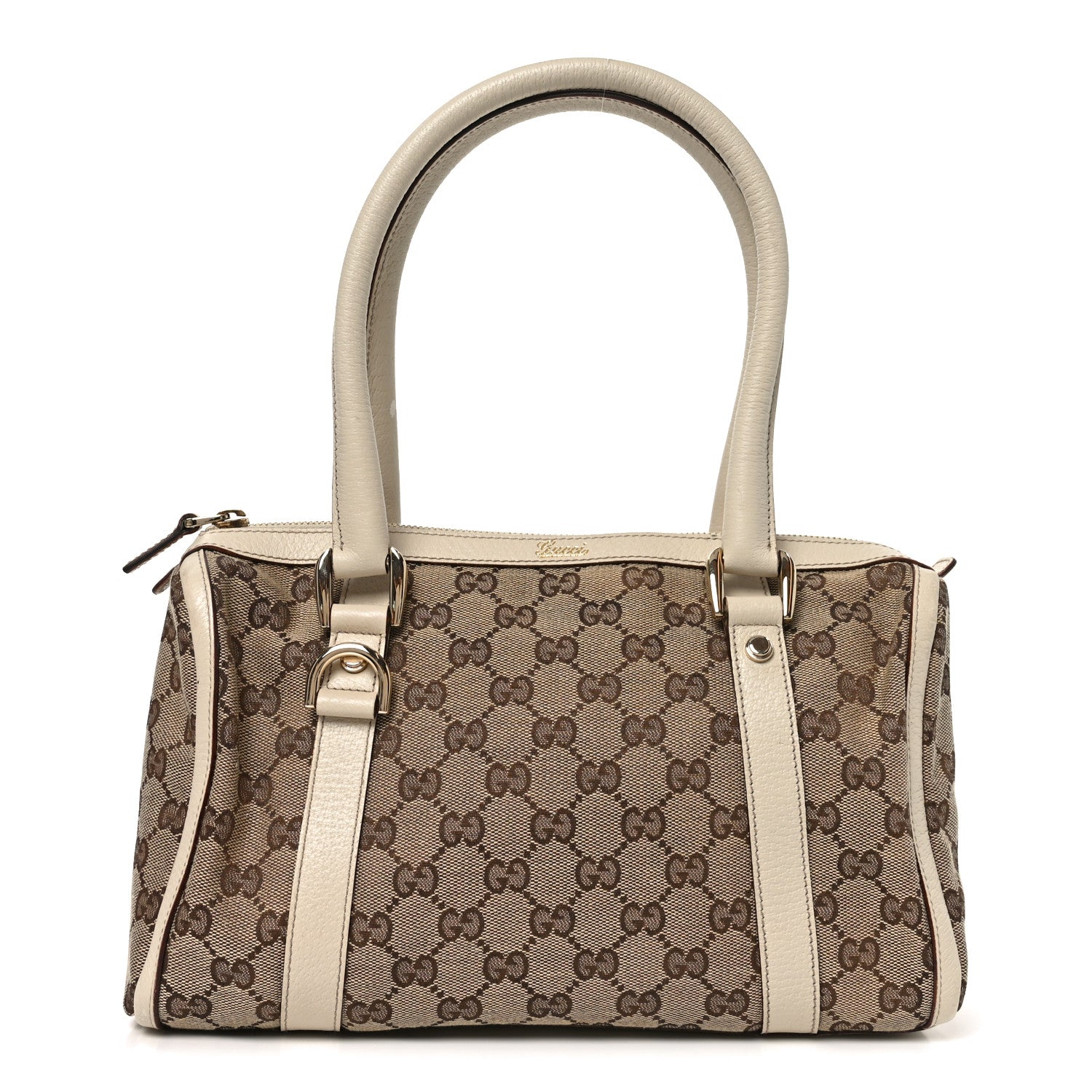 Gucci Monogram Small Abbey Boston Off White 1 of 10