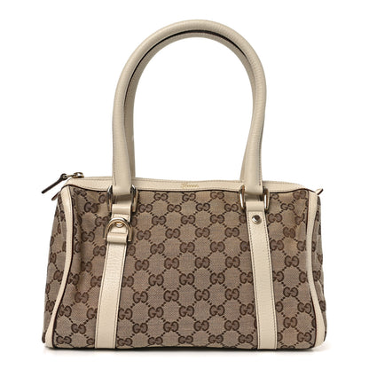 Gucci Monogram Small Abbey Boston Off White 1 of 10