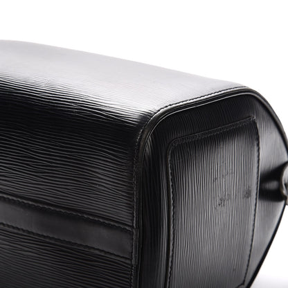 Louis Vuitton Epi Speedy 25 Black 12 of 14