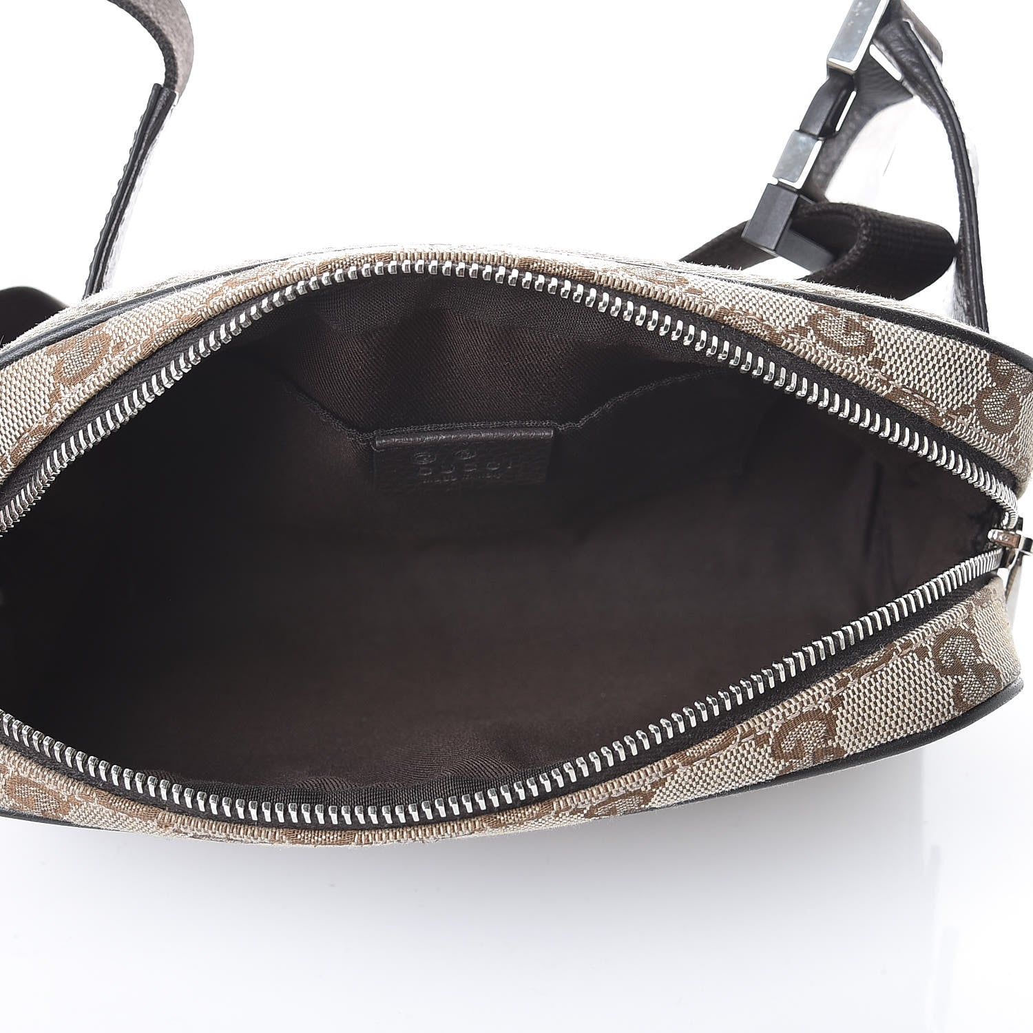 Gucci Monogram Belt Bag Dark Brown 5 of 7