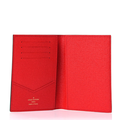 Louis Vuitton Monogram 2019 Christmas Animation Passport Cover Rouge 4 of 4
