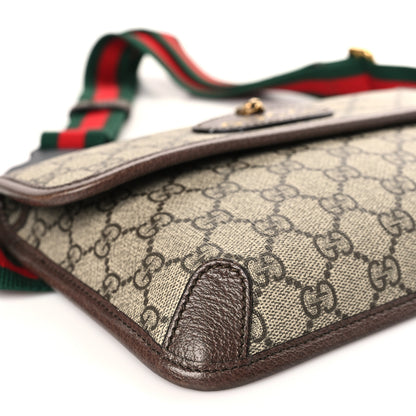 Gucci GG Supreme Monogram Neo Vintage Web Belt Bag Brown 8 of 11