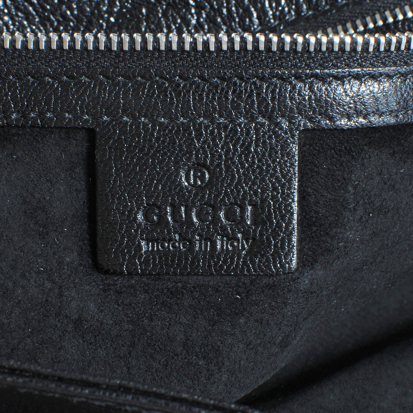 Leather Blondie Medium Flap Black