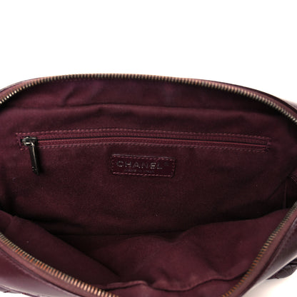 Chanel Aged Calfskin Medium New Portobello Flap Burgundy 5 of 11