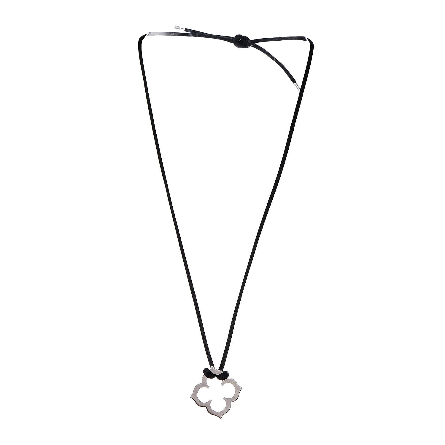Cartier 18K White Gold Clover Necklace 3 of 5