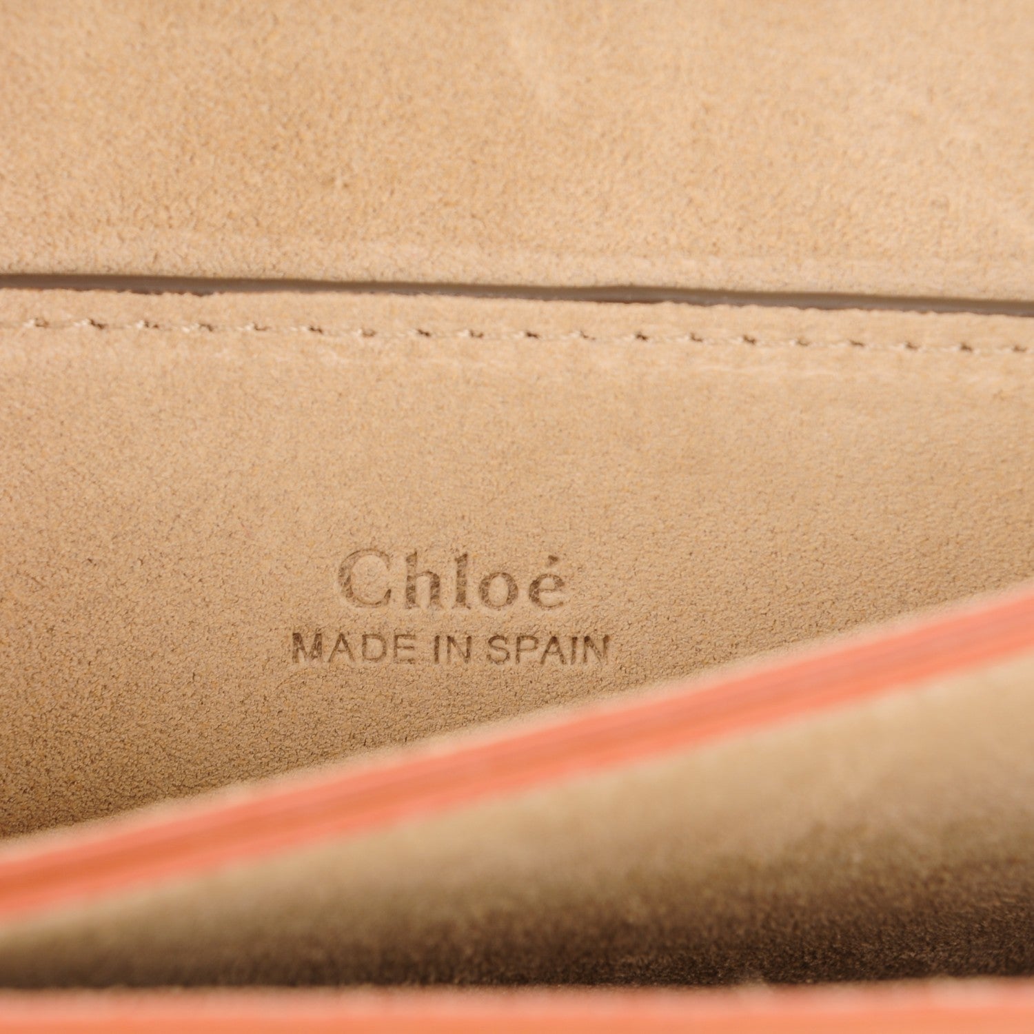 Chloe Python Calfskin Small Faye Shoulder Bag Milky Coffee 6 of 7