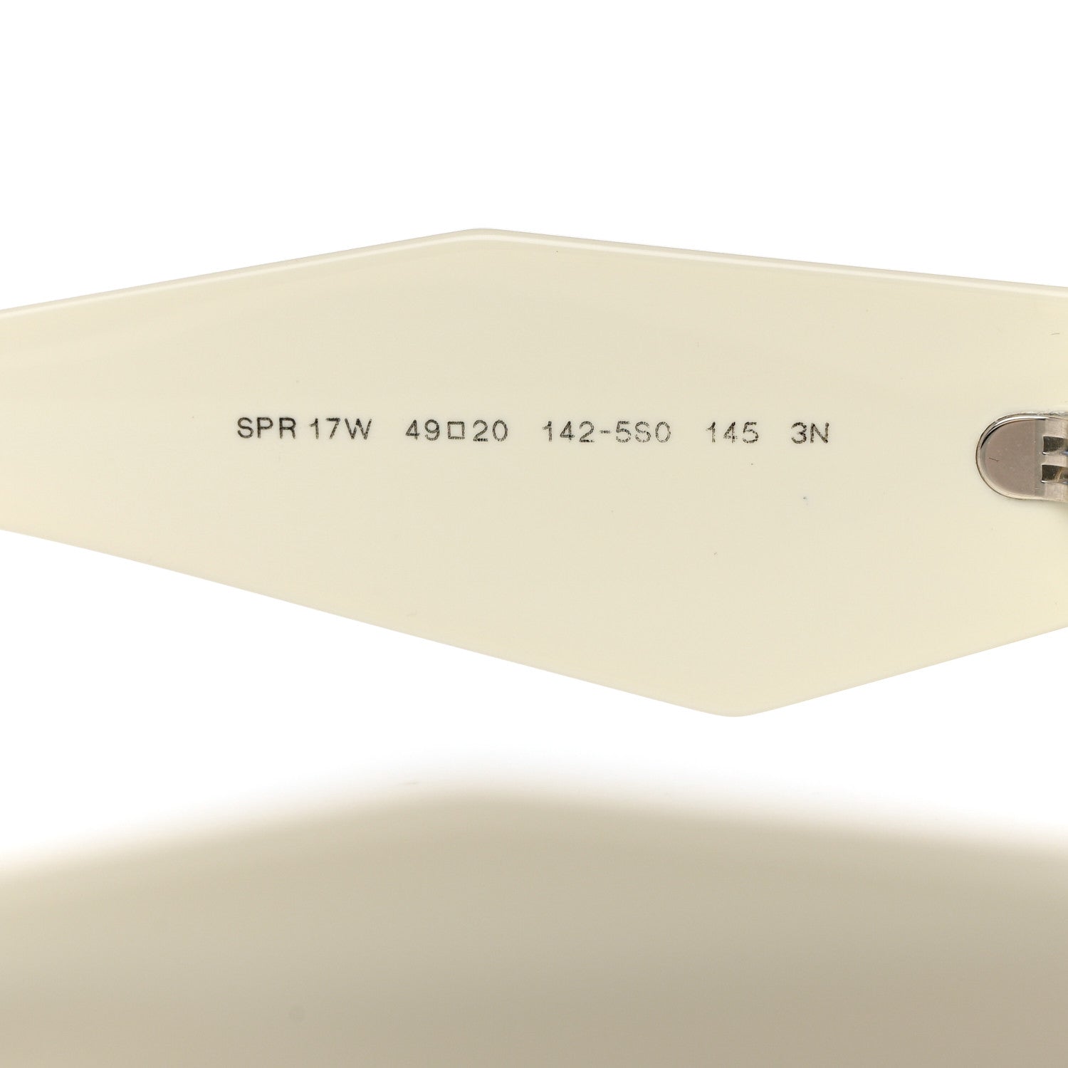 Prada Acetate Symbole Sunglasses SPR 17W White 5 of 8
