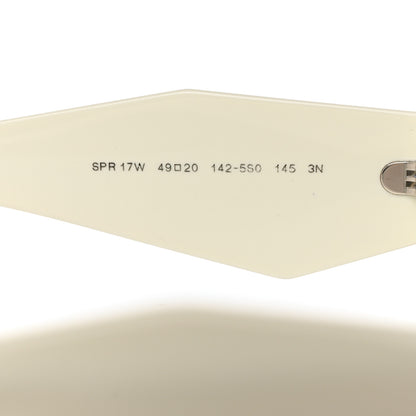 Prada Acetate Symbole Sunglasses SPR 17W White 5 of 8