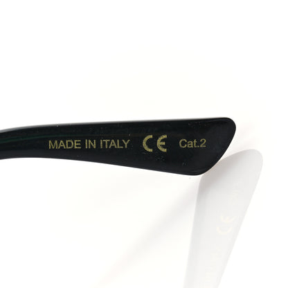 Gucci Metal Square Frame GG0593SK Sunglasses Gold Black 6 of 8