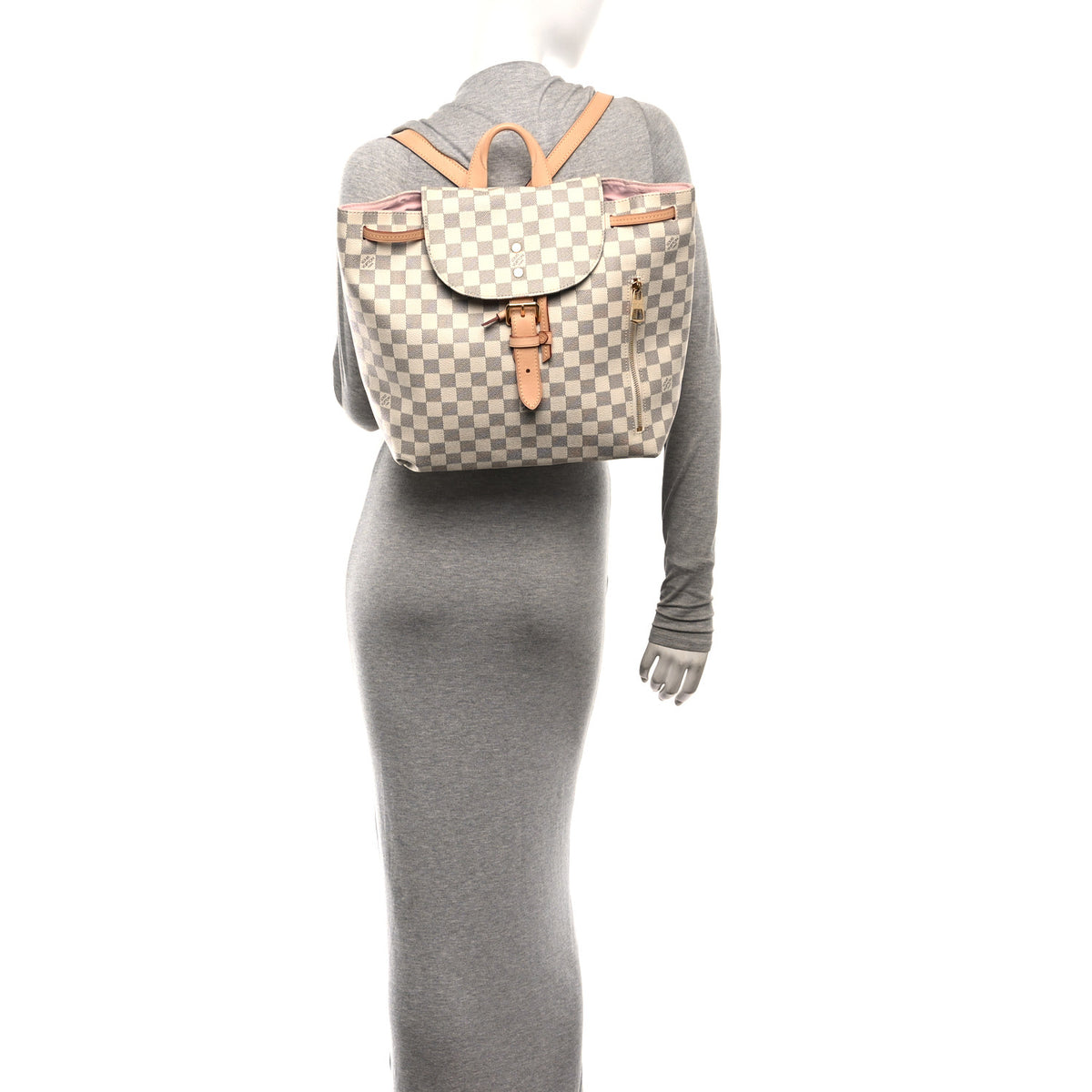 Louis Vuitton Damier Azur Sperone Backpack 2 of 9