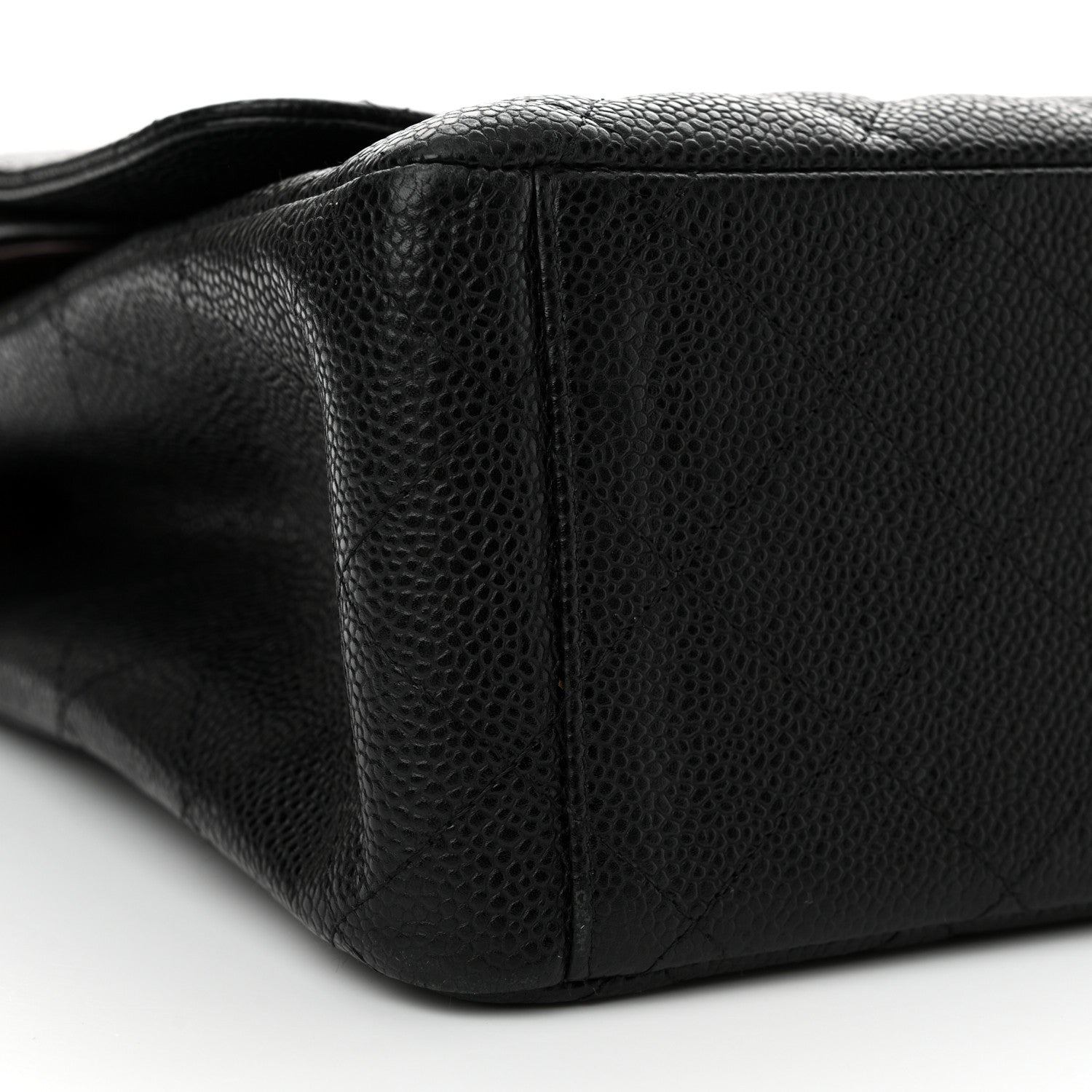 Chanel Caviar Quilted Maxi Double Flap Black 9 of 14