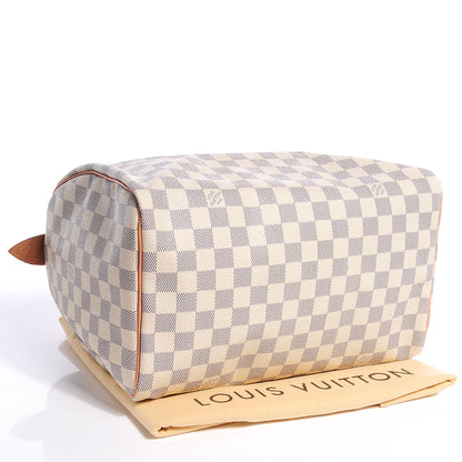 Louis Vuitton Damier Azur Speedy 30 4 of 7
