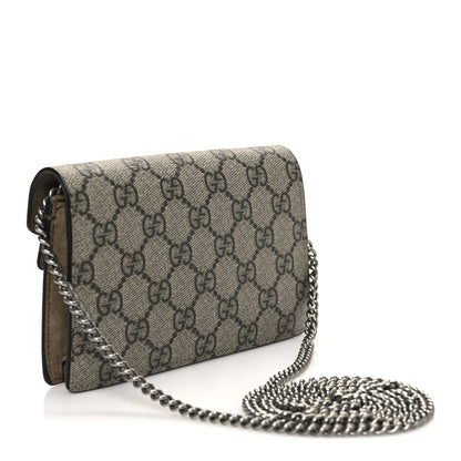Gucci GG Supreme Monogram Super Mini Dionysus Shoulder Bag Taupe 3 of 9