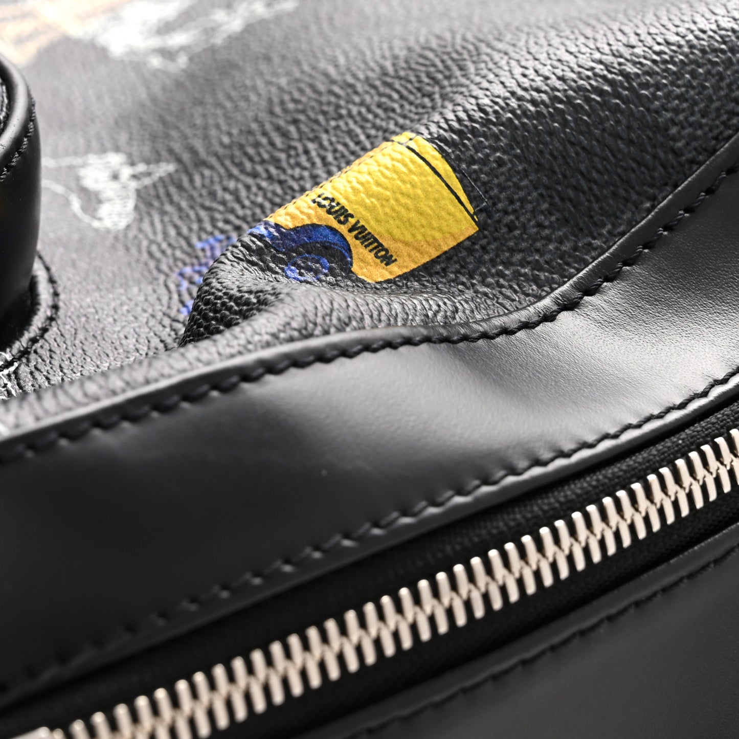 Damier Graphite World Map Josh Backpack