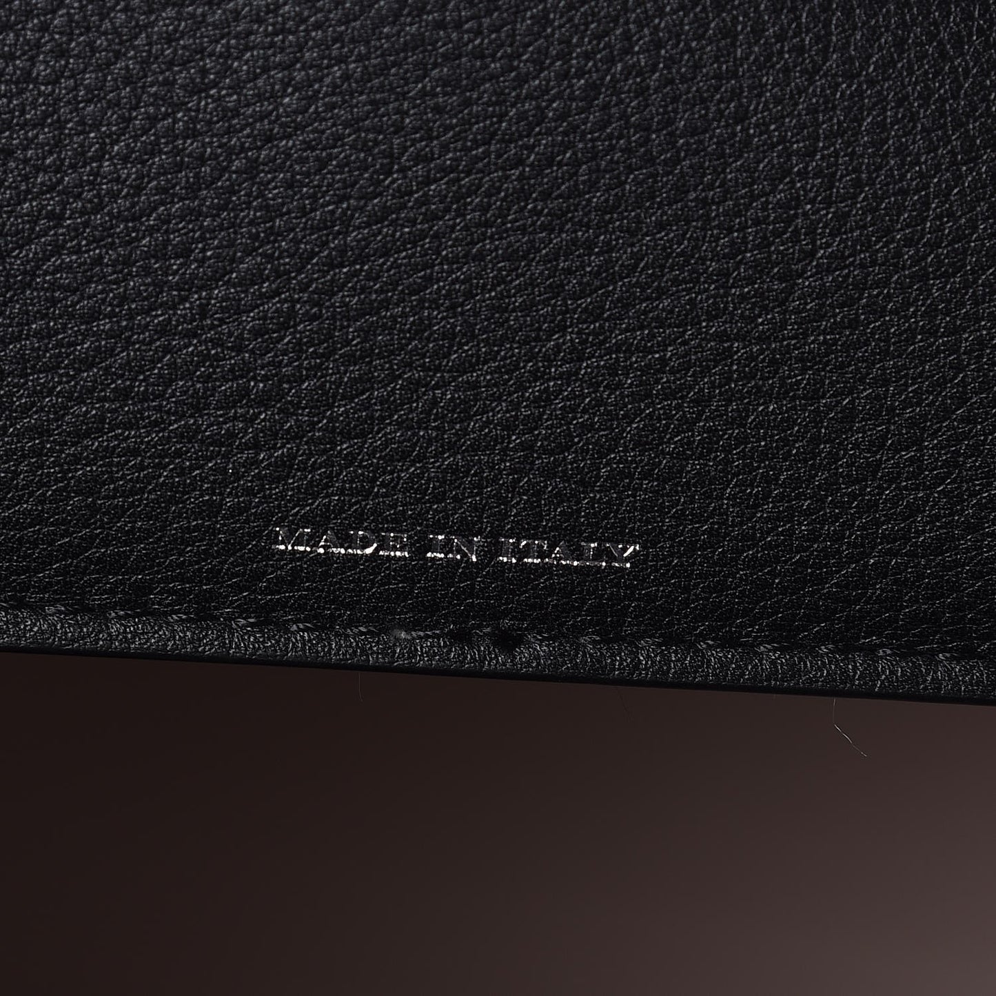 Soft Grain Calfskin Medium Belt Bag Black