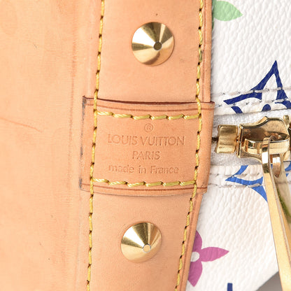 Louis Vuitton Monogram Multicolor Alma White 6 of 12