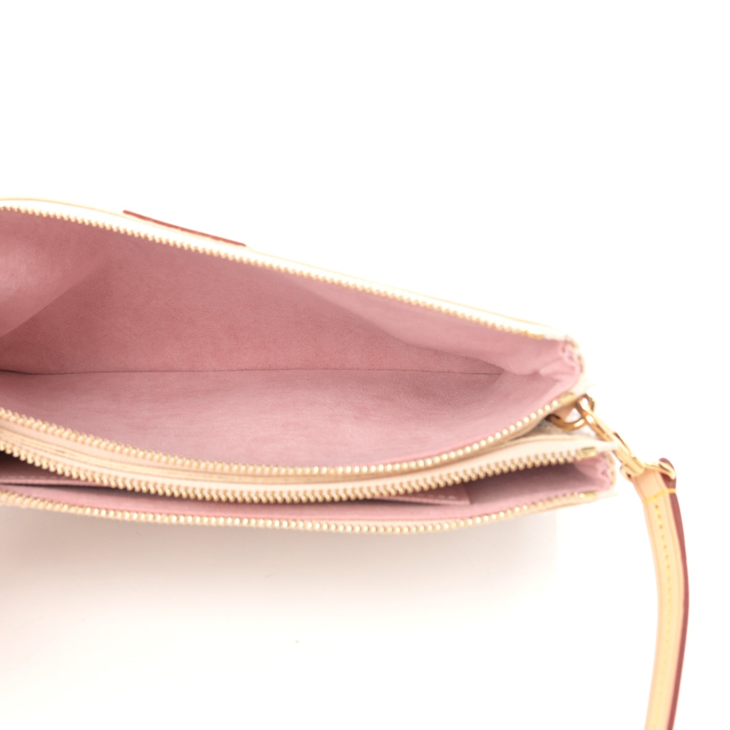 Damier Azur Double Zip Pochette