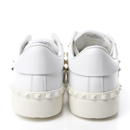 Valentino Garavani Calfskin Womens Rockstud Untitled Open Sneakers 41.5 White 5 of 13