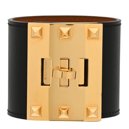 Hermes Chamonix Kelly Dog Extreme Bracelet S Black 1 of 6
