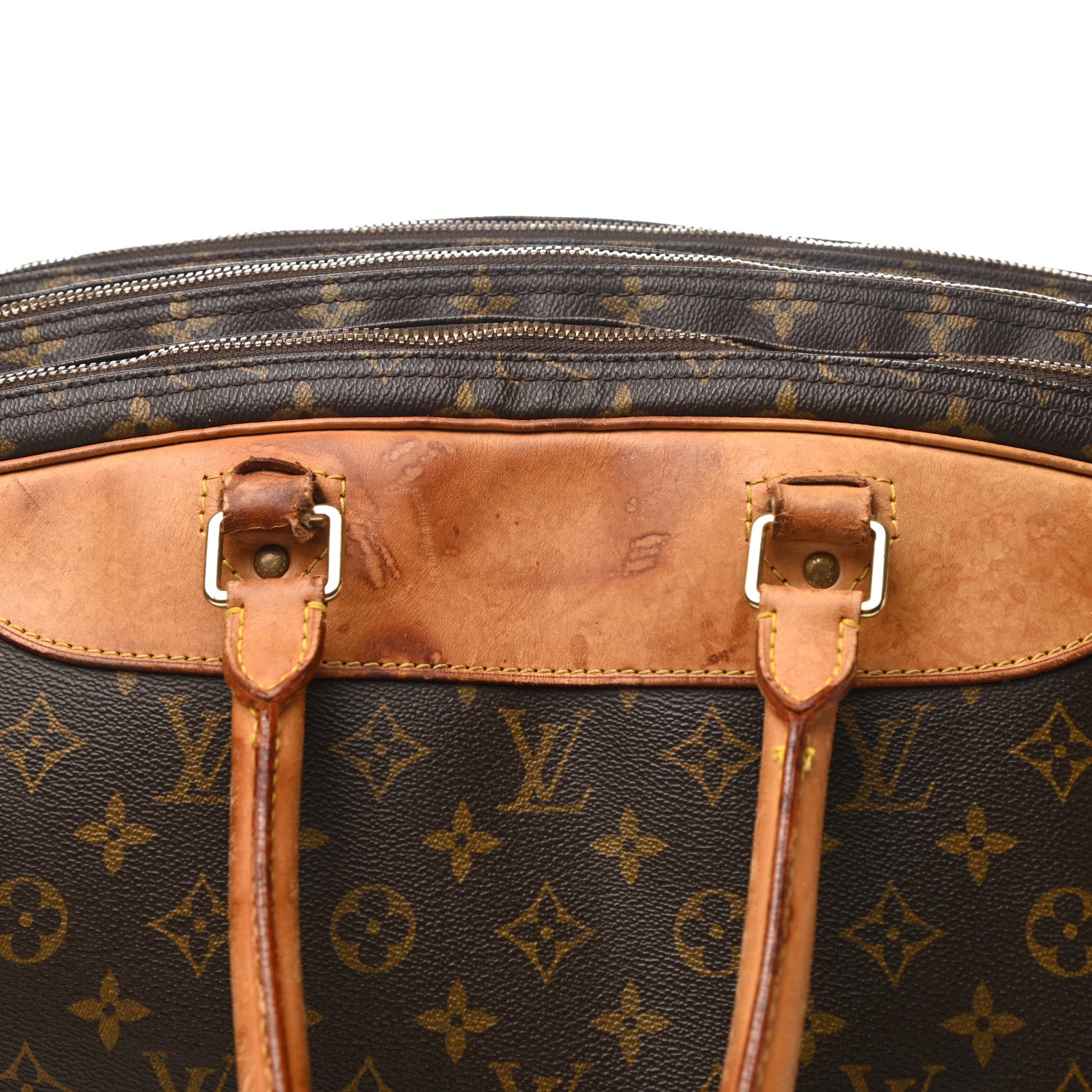 Louis Vuitton Monogram Alize 3 Compartment Bag 10 of 20