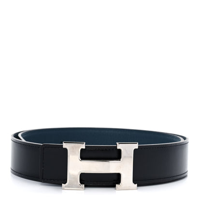 Hermes Box Togo 32mm H Belt 85 Black Colvert 1 of 7