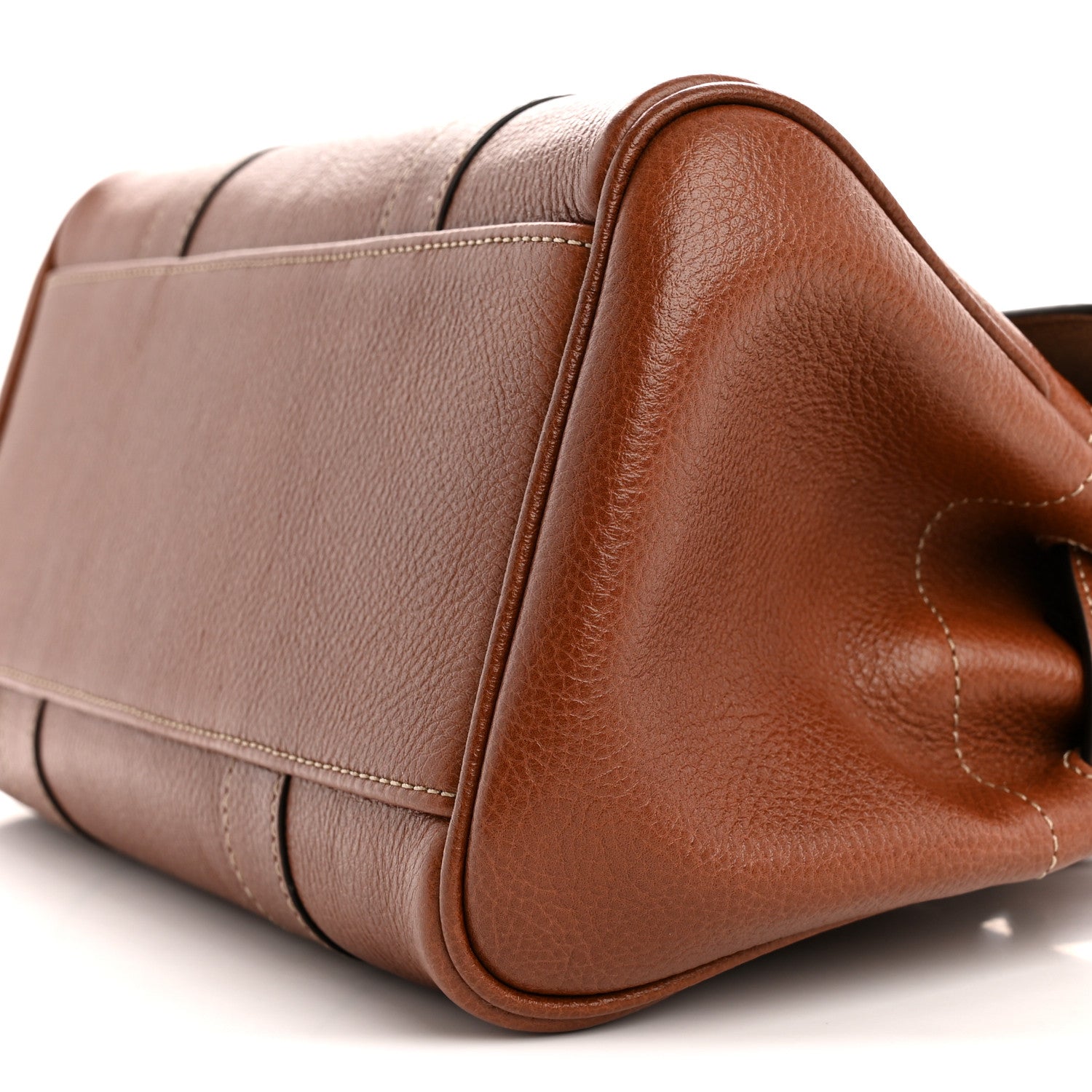 Mulberry Classic Grain Small Bayswater Satchel Oak 9 of 11