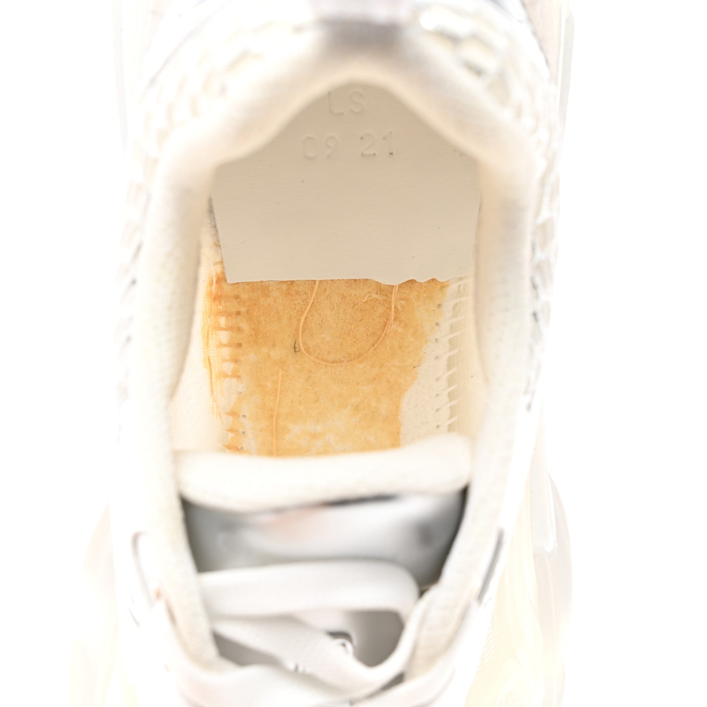 Matte Technical Fabric Mesh Dior Vibe Sneakers 39 White Silver