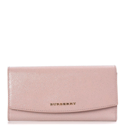 Burberry Patent Glitter Porter Continental Wallet Pale Orchid 1 of 7