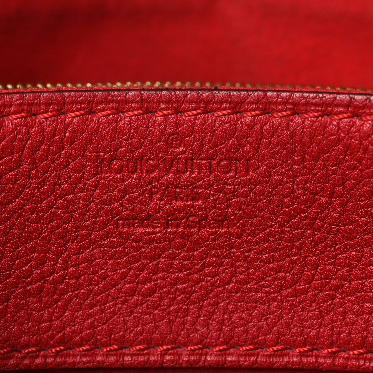 Monogram Pallas Chain Cherry