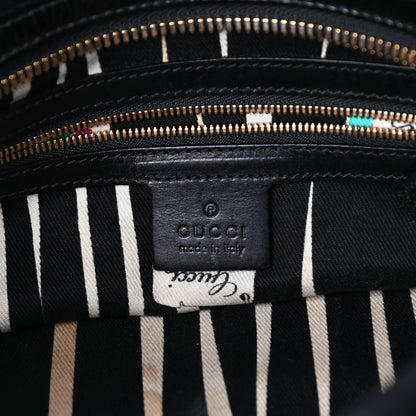 Gucci Suede Medium Wave Boston Black 6 of 10