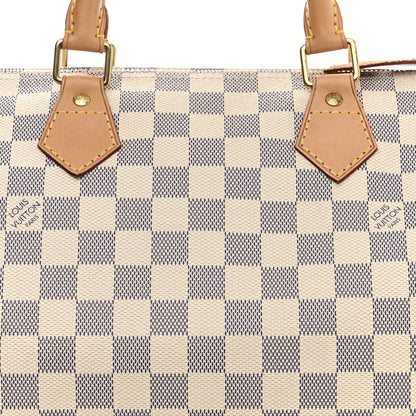 Louis Vuitton Damier Azur Speedy 30 8 of 11