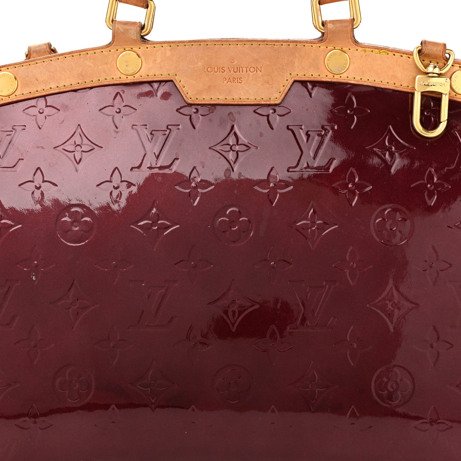 Louis Vuitton Vernis Brea MM Rouge Fauviste 7 of 16