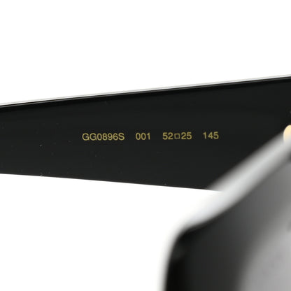 Gucci Acetate Square Frame Sunglasses GG0053S Black 4 of 7
