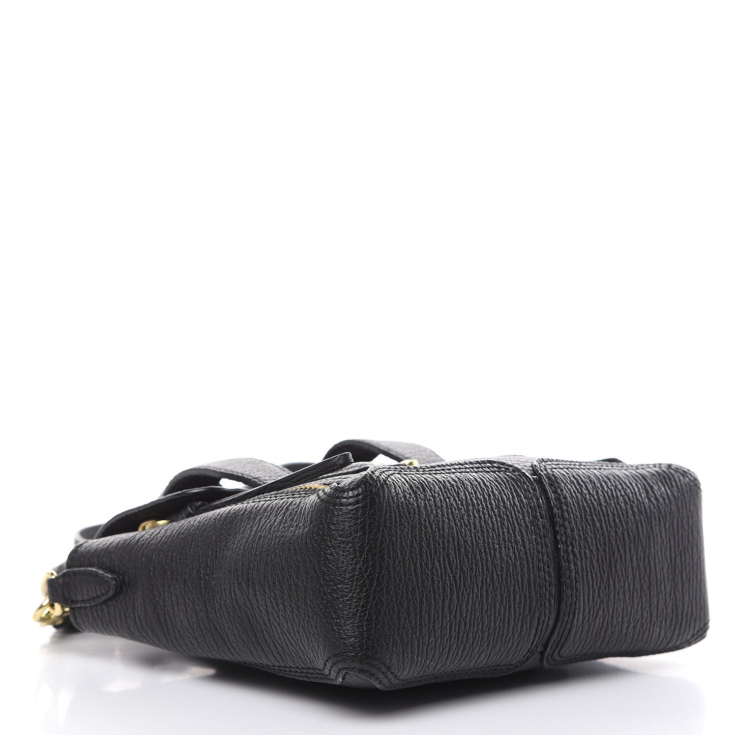 3.1 Textured Calfskin Mini Pashli Satchel Black