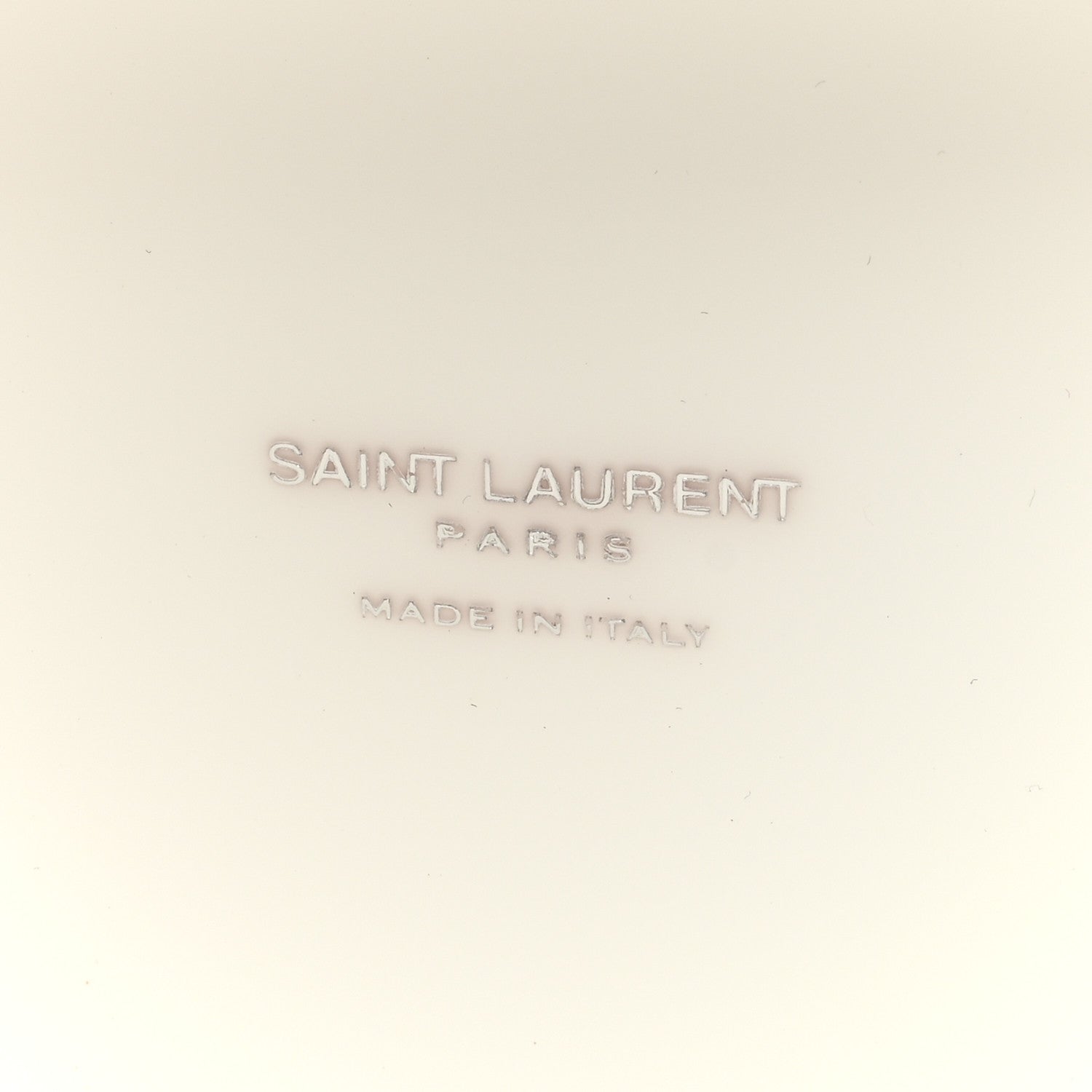 Saint Laurent Vinyl Le-Anne Marie Shoulder Bag White Powder 6 of 9
