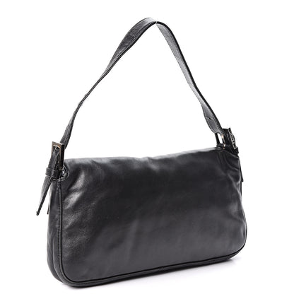 Fendi Lambskin Baguette Black 2 of 8