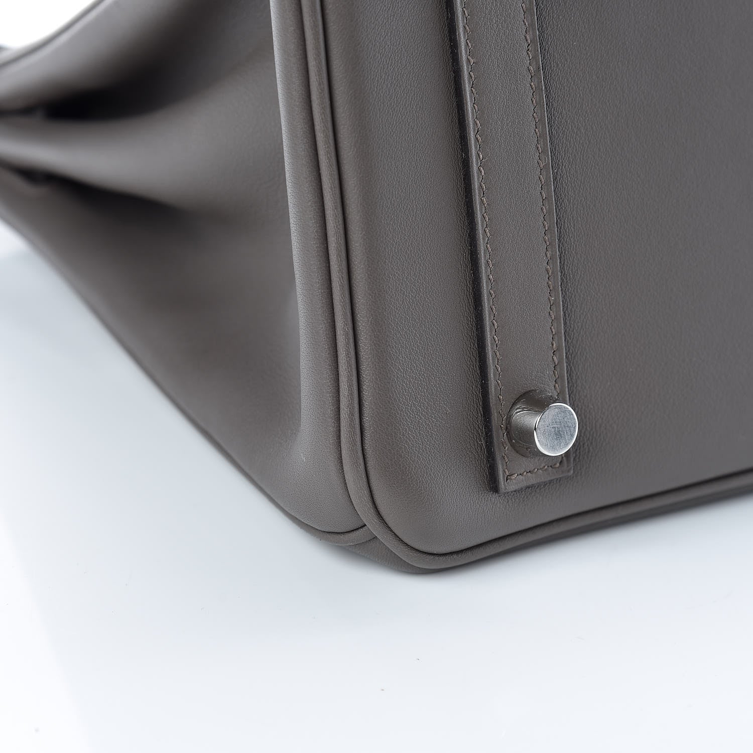 Hermes Swift Birkin 25 Etain 38 of 40